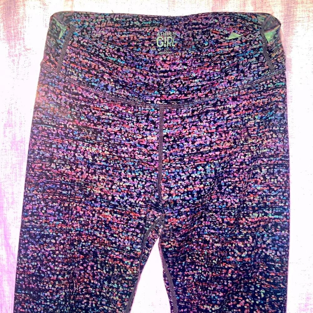 Athleta girl, normal wast pants, size 12/L in kids.